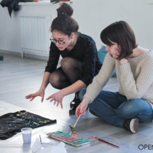 «Casual blood» от Evgenia Pavlenko & Open Art Studio