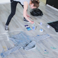 «Casual blood» от Evgenia Pavlenko & Open Art Studio