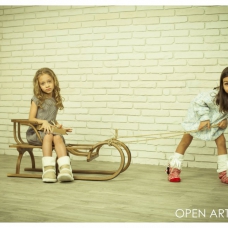 Новогодняя фотосессия Яны Заец и ее воспитанниц