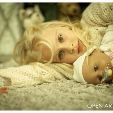 Новогодняя фотосессия Яны Заец и ее воспитанниц