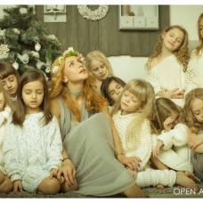 Новогодняя фотосессия Яны Заец и ее воспитанниц