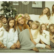 Новогодняя фотосессия Яны Заец и ее воспитанниц