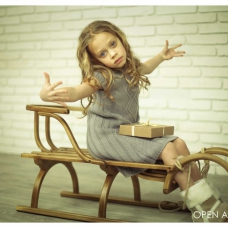 Новогодняя фотосессия Яны Заец и ее воспитанниц