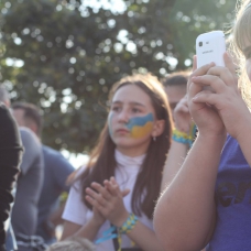 Выступление Open Art Studio в парке Позняки