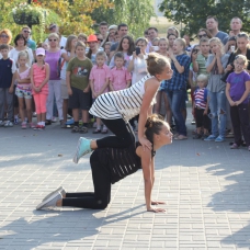 Выступление Open Art Studio в парке Позняки