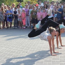 Выступление Open Art Studio в парке Позняки