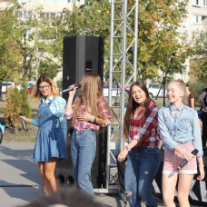 Выступление Open Art Studio в парке Позняки