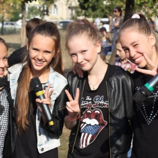 Выступление Open Art Studio в парке Позняки