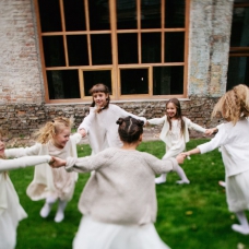 Яна Заец и ее воспитанницы для журнала LAPSET MAGAZINE